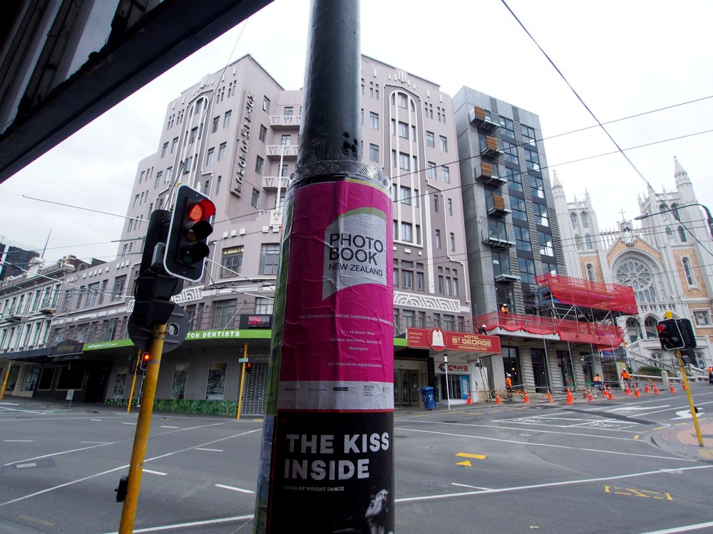 Down the street in Wellington... PBNZ poster