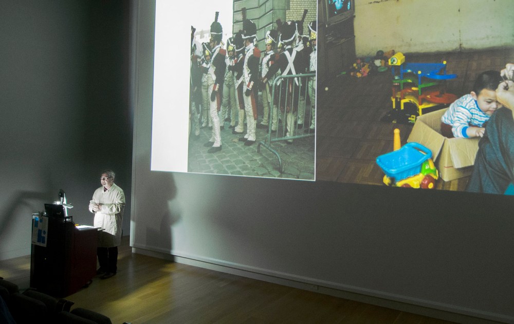 Ron Brownson presenting his lecture