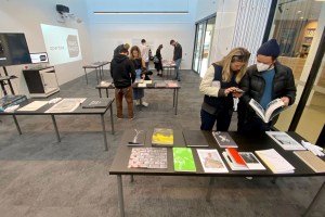 Looking at APA Books PHOTO: Libby Jeffery