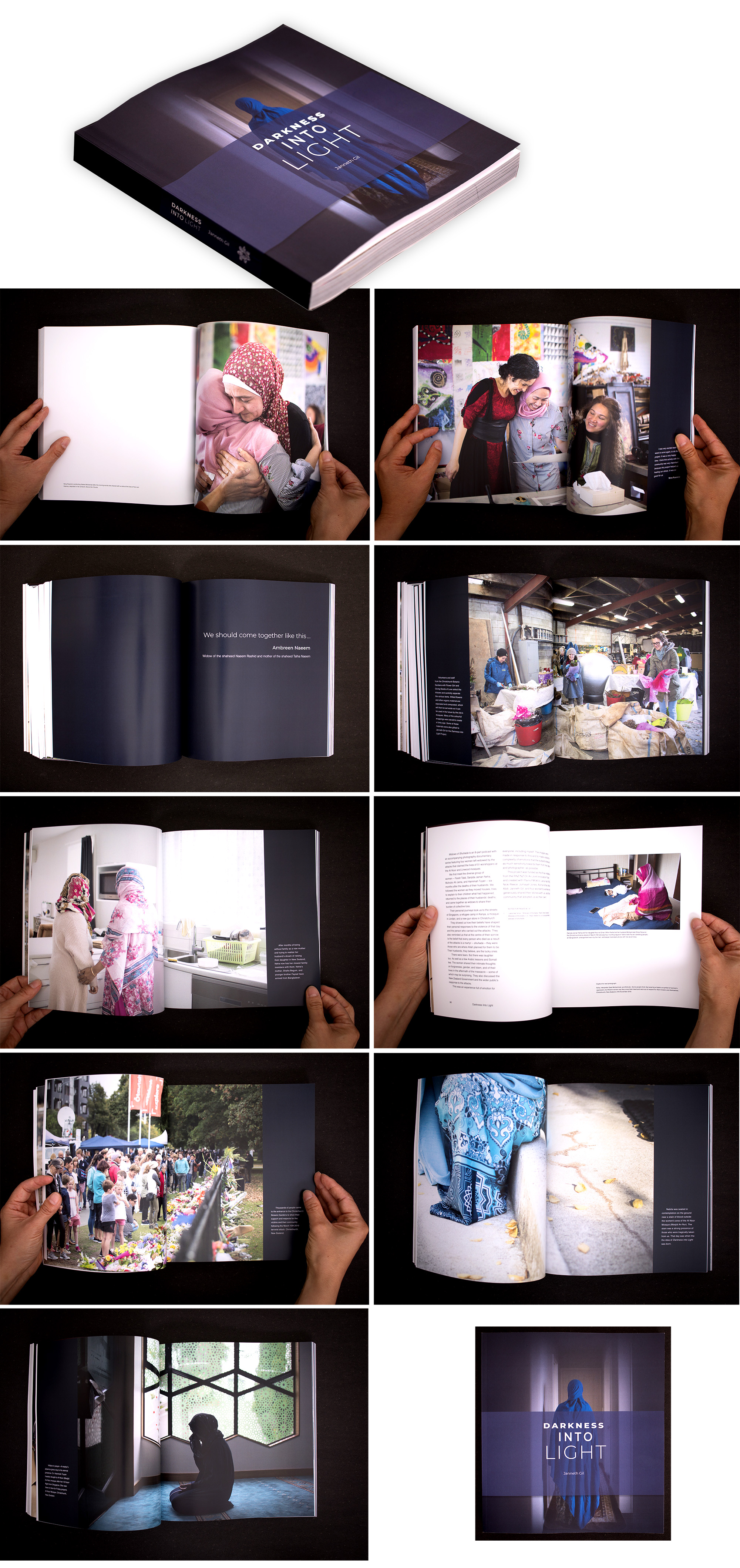 Janneth Gil's book 'Darkness into Light'