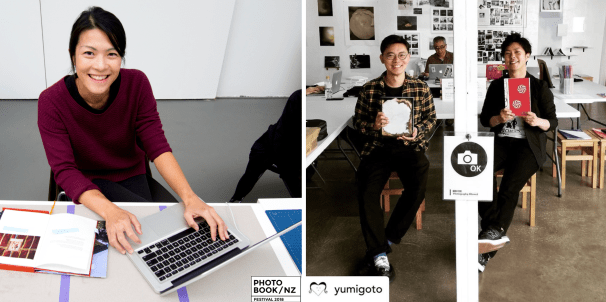 Tammy Law (photo Doug Spowart) + Louis Lim (photo Yumi Goto) at RPS events