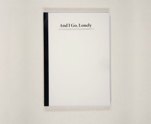 Erin Gosselman - 'And I Go, Lonely' cov