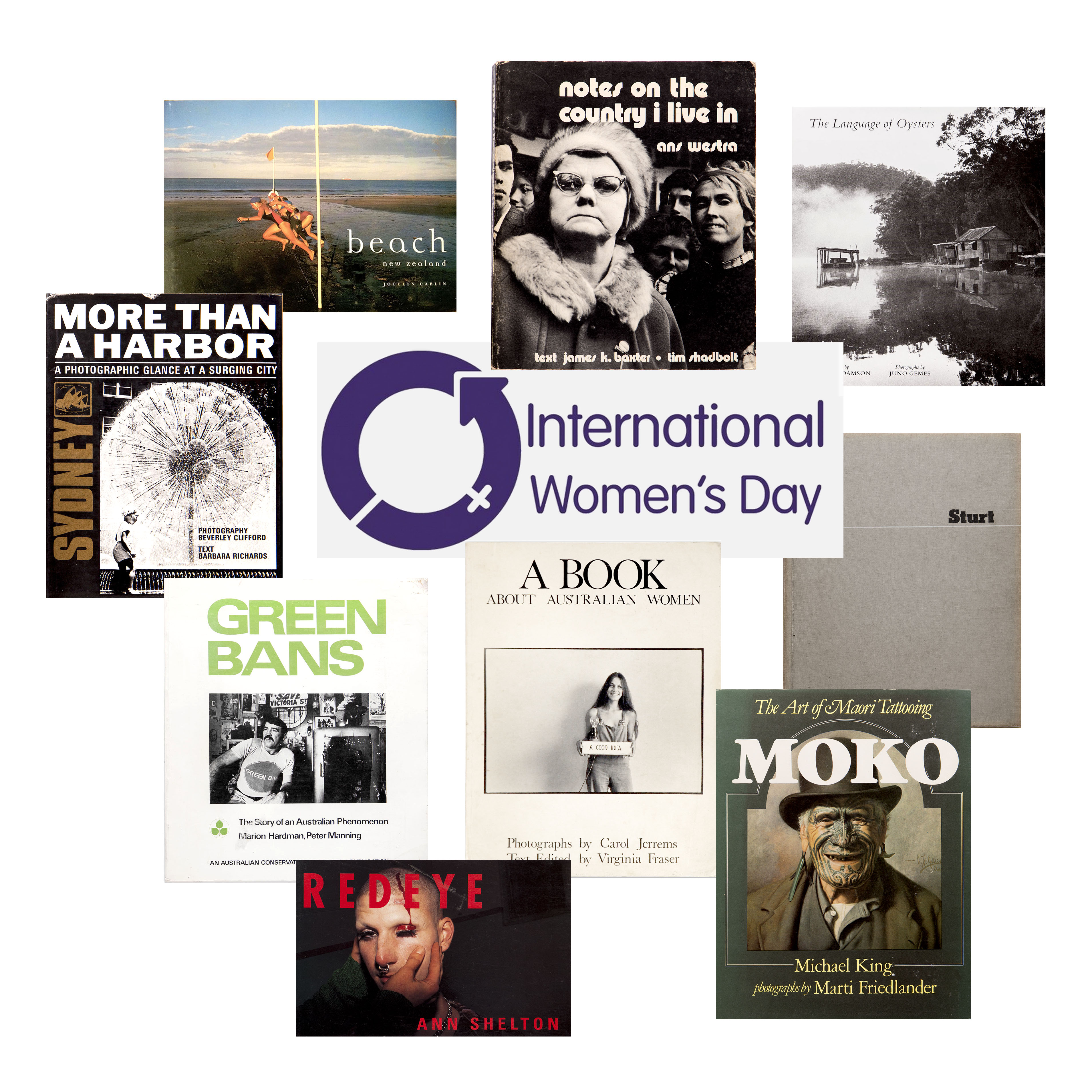 Australian and New Zealand Photobook Cover Graphic